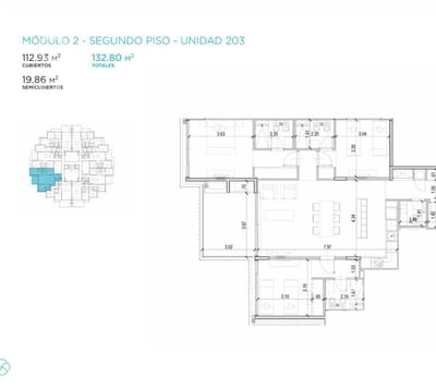 Departamento en venta en Sense Manantiales - Bikini y Montoya, U. 101