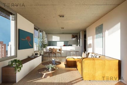 Apartamento en venta de 3 dormitorios y 3 baños con terraza en Malvín