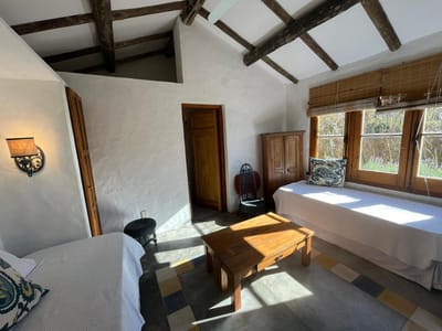 La habitación de huéspedes.