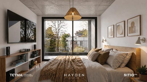 Estrena Marzo 2028, 1 dormitorio, Maldonado y Aquiles Lanza, 54 m2 , terraza, amenities !!
