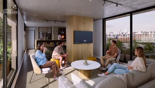 Apartamento de dos dormitorios en venta en Parque Rodó - 903