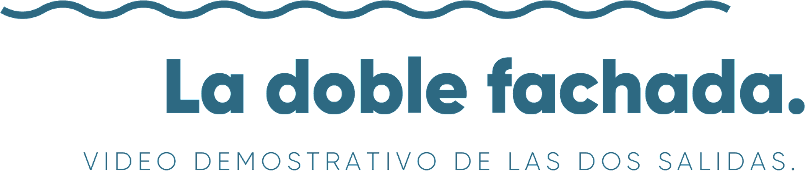 la doble fachada, video demostrativo